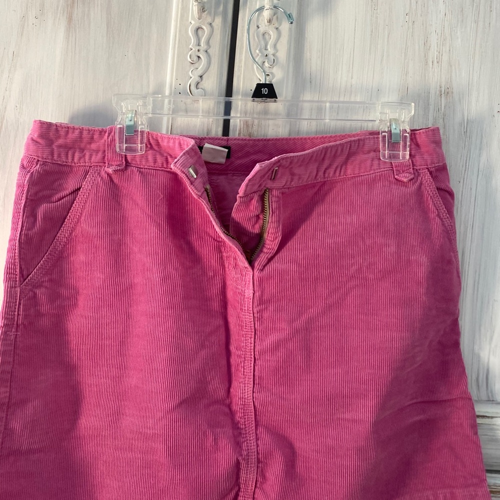 J Crew pink corduroy